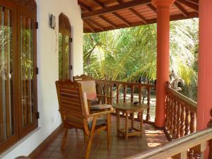 Veranda of bungalow C2